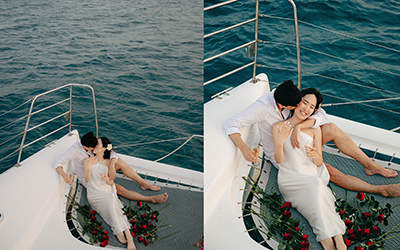 Chụp ảnh cầu hôn trên du thuyền Nha Trang: Khoảnh khắc đáng nhớ trọn đời