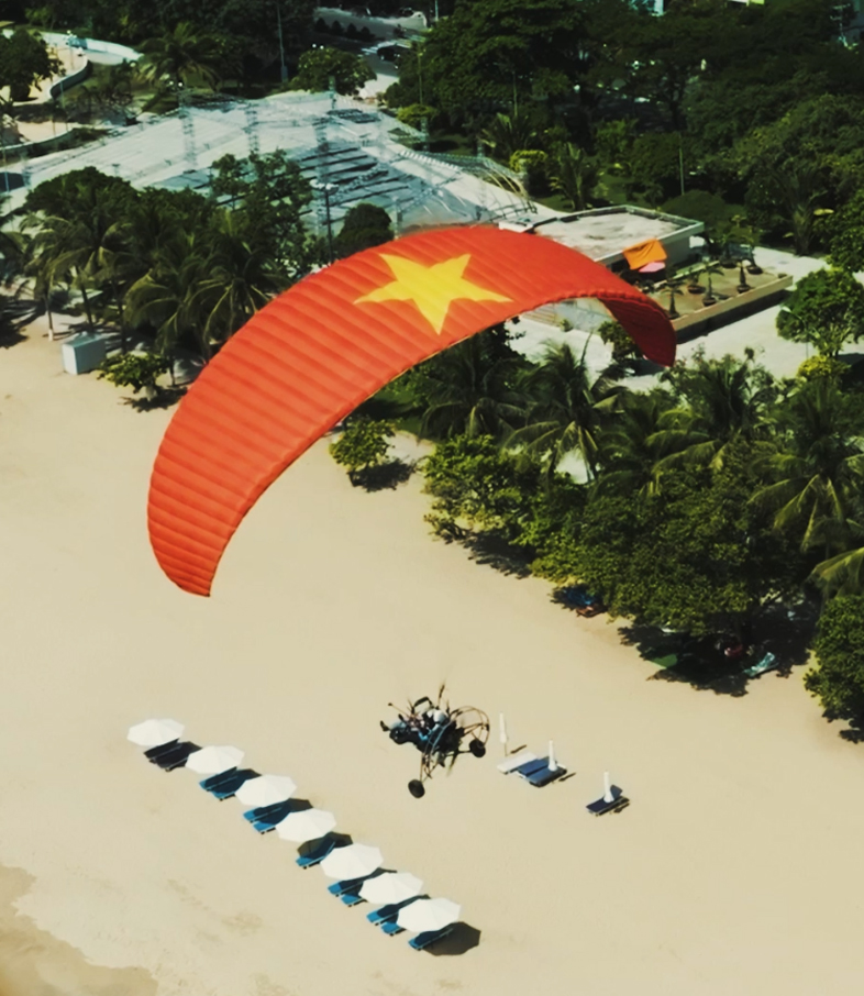 Dù lượn Nha Trang - Cảm giác bay lượn trên bầu trời